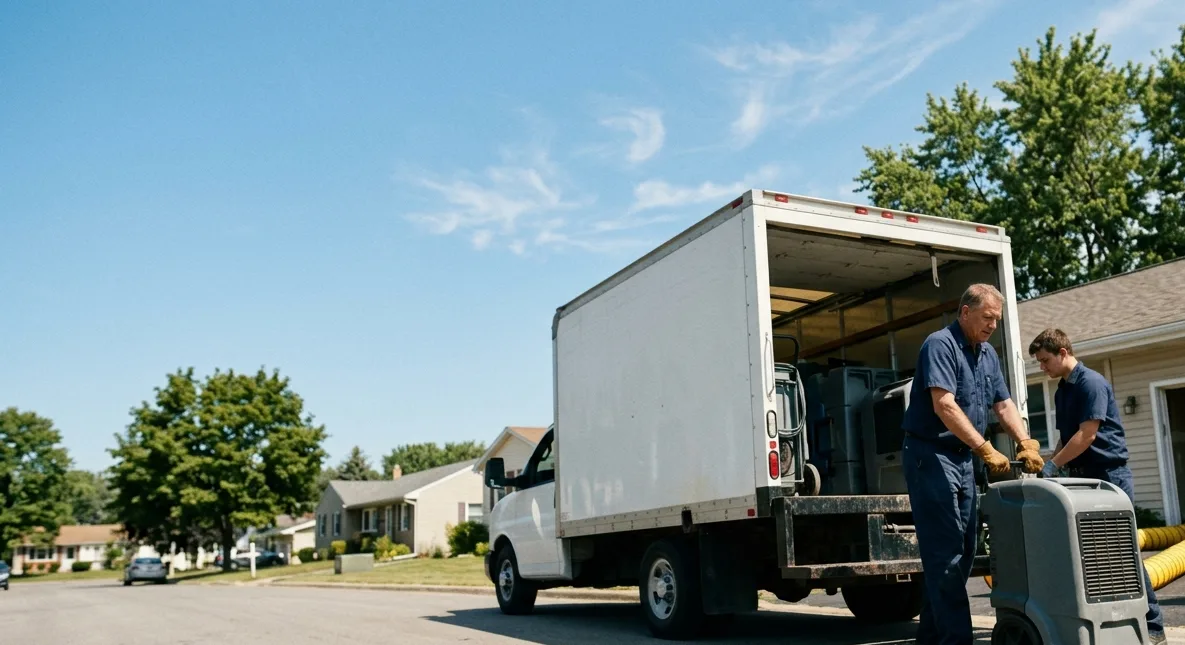 Water Damage Cleanup in Salem, IN near me